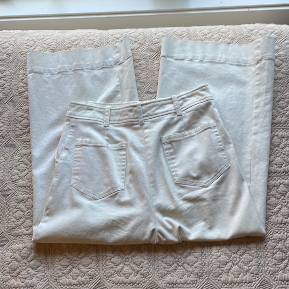 Max Studio Cream Trousers